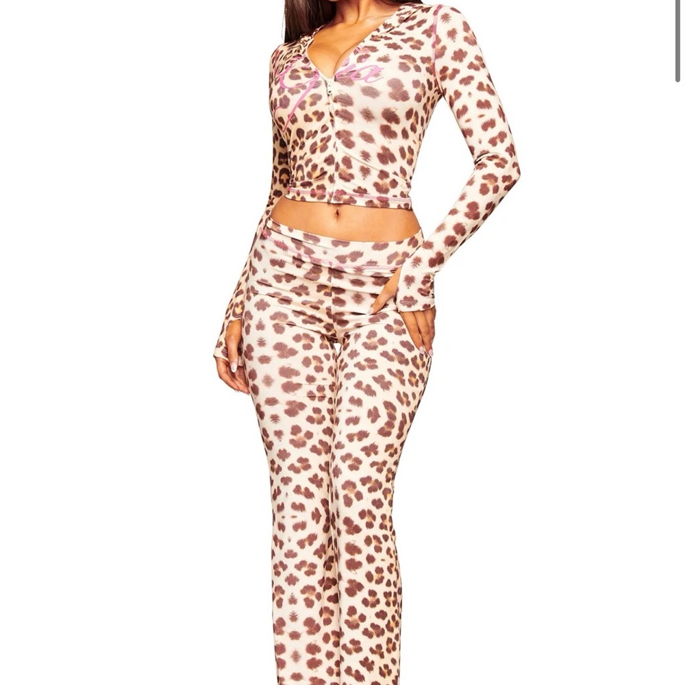 I AM GIA BLARE SET - LEOPARD